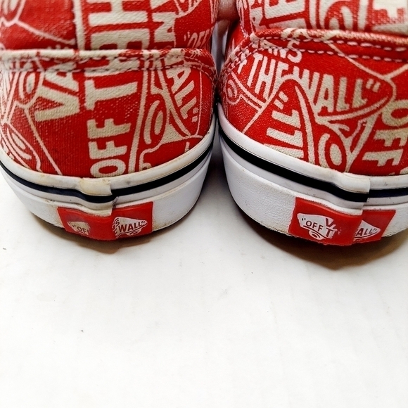 Vans Low Top Graphic Skate Shoe Sz 7.5 / 8 - Picture 12 of 16
